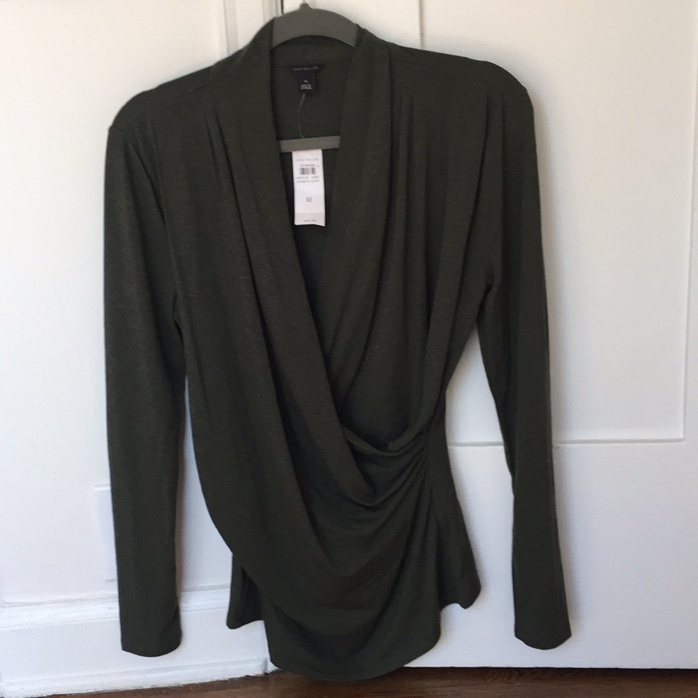 Ann Taylor Forest Green Top